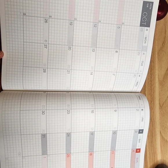 Hobonichi Techo 2026 Cousin Planner. A5. Jan - Dec 2026. English Edition. - Picture 5 of 8